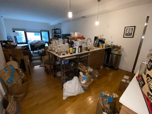 Kitchen Before Cleaning